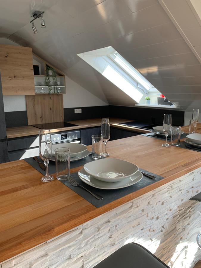 2 Zimmer Ferienwohnung Obersulm エクステリア 写真